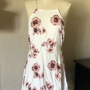 Brandy Melville floral halter dress